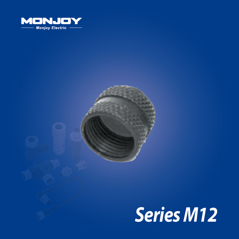  M12*1.0，塑料防塵蓋，用于針端， PVC