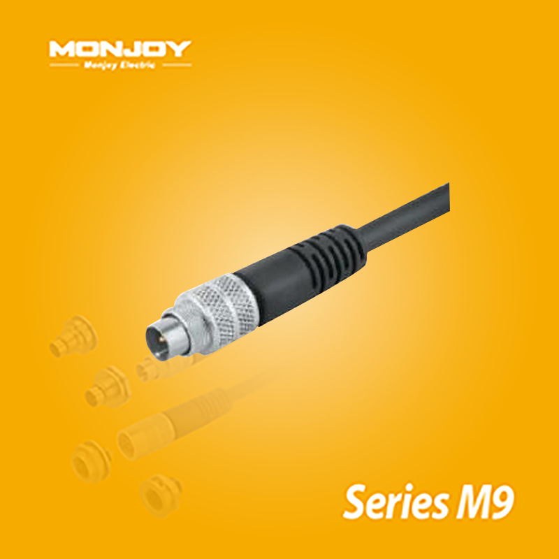 M9*0.5，直式，針，澆鑄電纜連接器