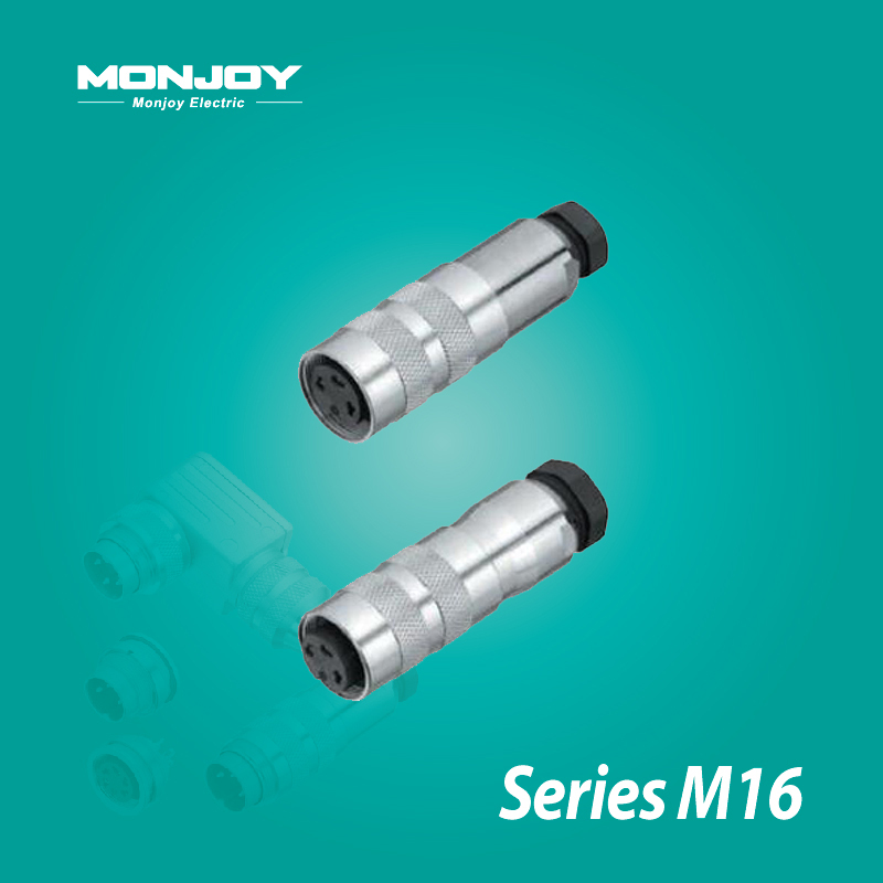 M16*0.75,直式，孔，焊接, 電纜連接器
