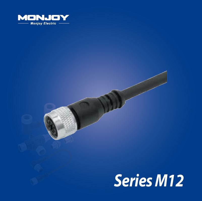 M12*1.0，B標(biāo)準(zhǔn)，直式，母， 澆鑄電纜連接器